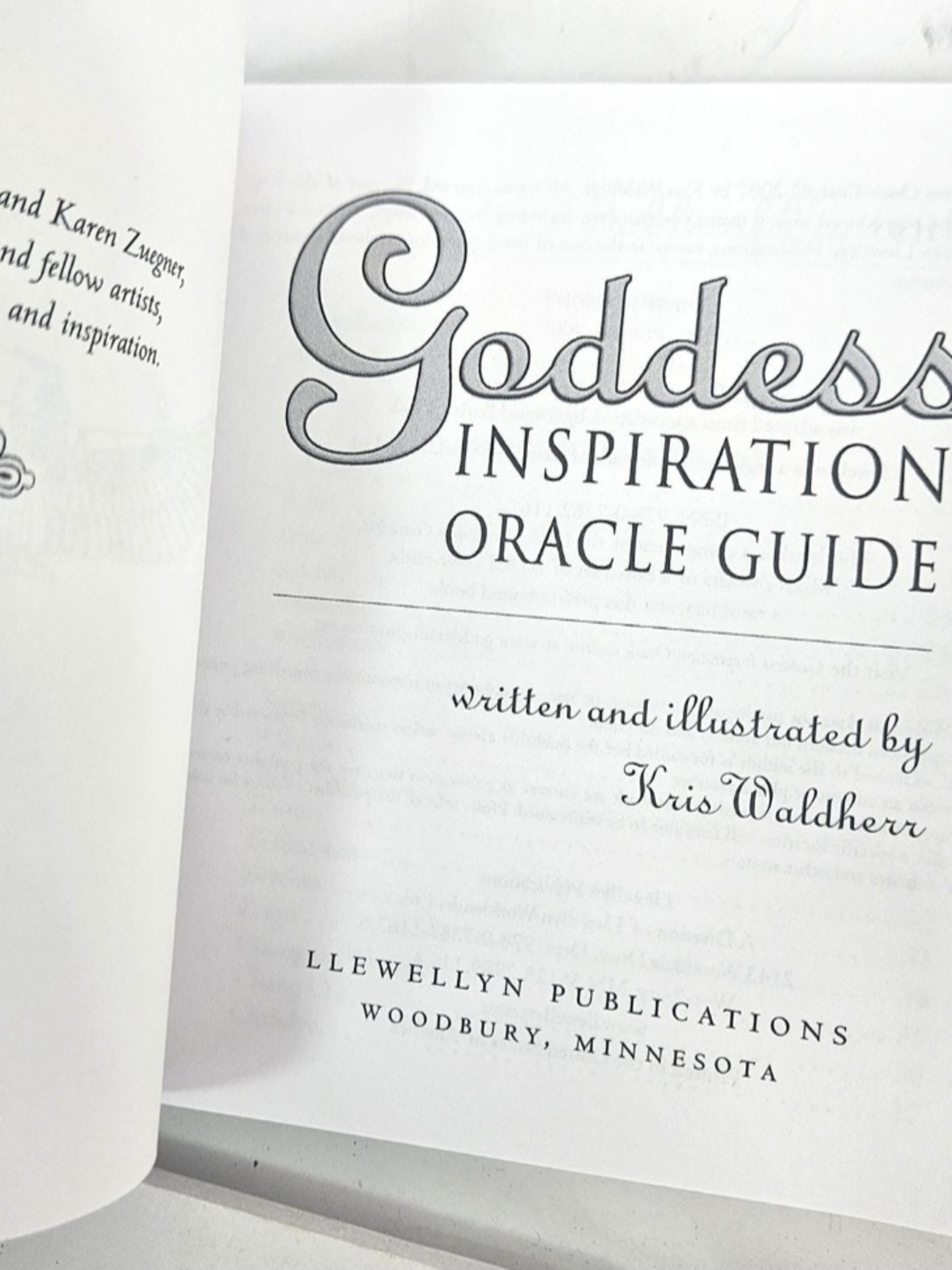 Goddess Inspiration Oracle Deck- With Guidebook- Out Of Print. - Picture 4 of 11